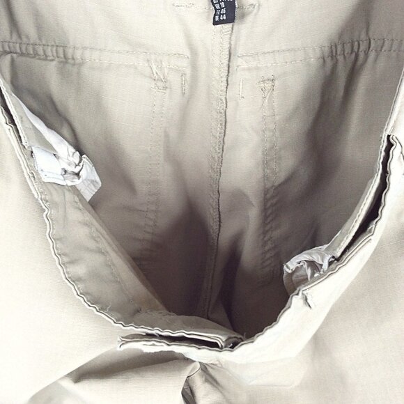 Tru-Spec Tactical Cargo Pants Womens Size 14 Beige Ripstop Cotton Poly 36x27 - Picture 9 of 10